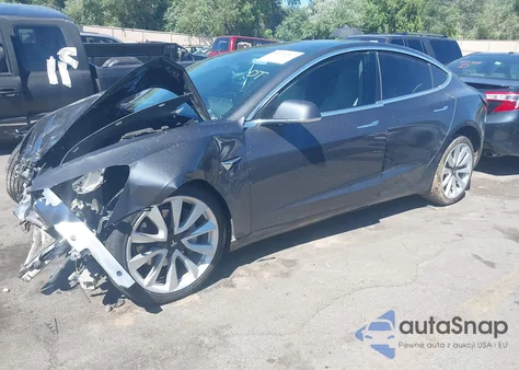 2018 Tesla Model 3 Long Range/Performance из США, поврежденный, VIN 5YJ3E1EB1JF097226